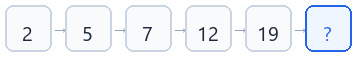 Number Series I example question