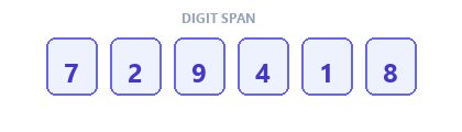 Numerical Sequence Memory preview sample